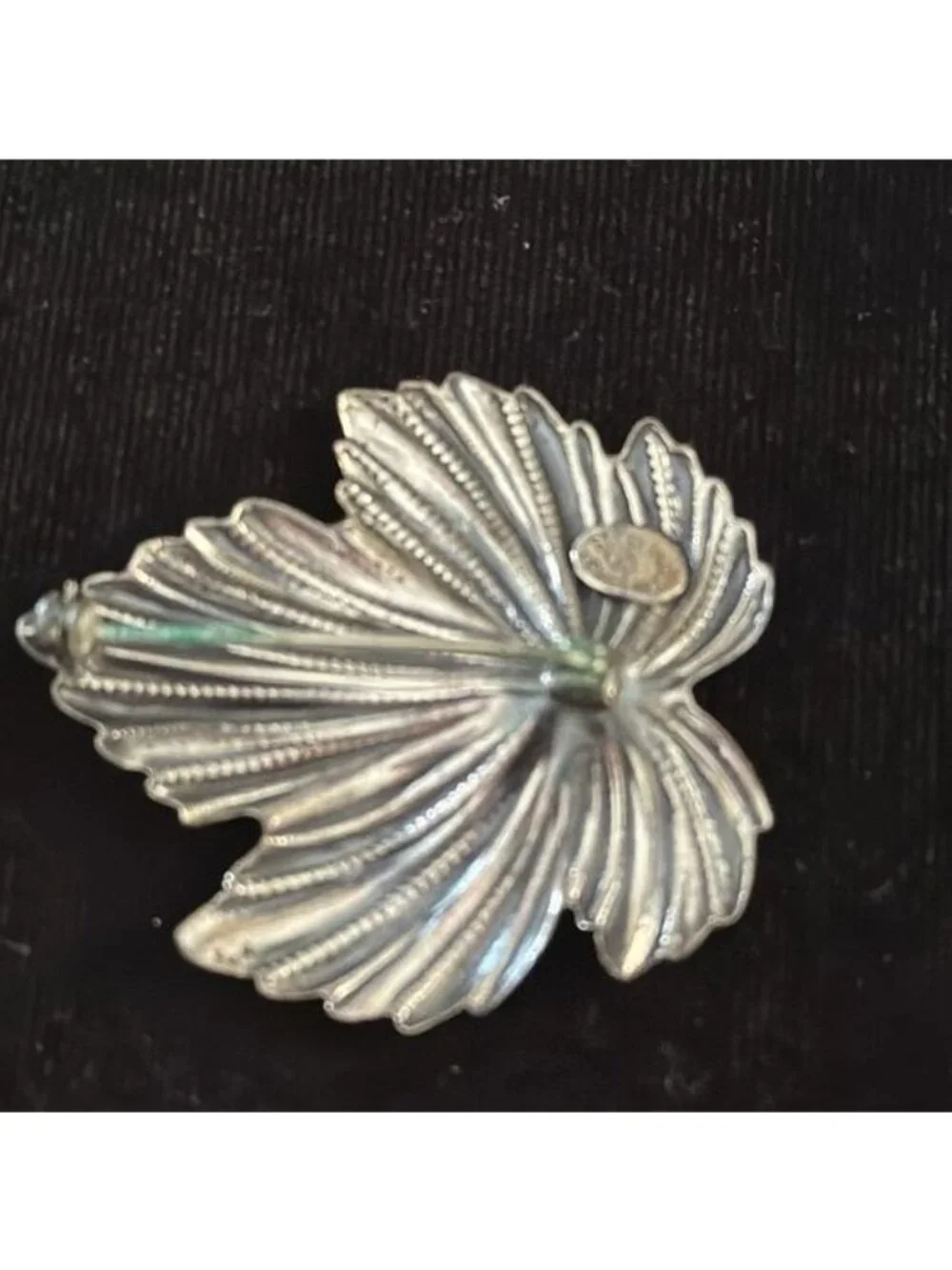 Vintage sterling silver Jewel Art 1940s brooch